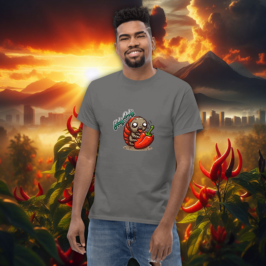 Holy-Poly Isopods exclusive for sale - roly rolly rollie mens t-shirt tee clothing brings the heat hot pepper chile funny charcoal