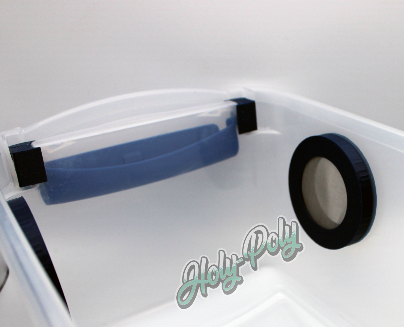 Holy-Poly Isopods Posh Bin Enclosure Vents plugs Filters