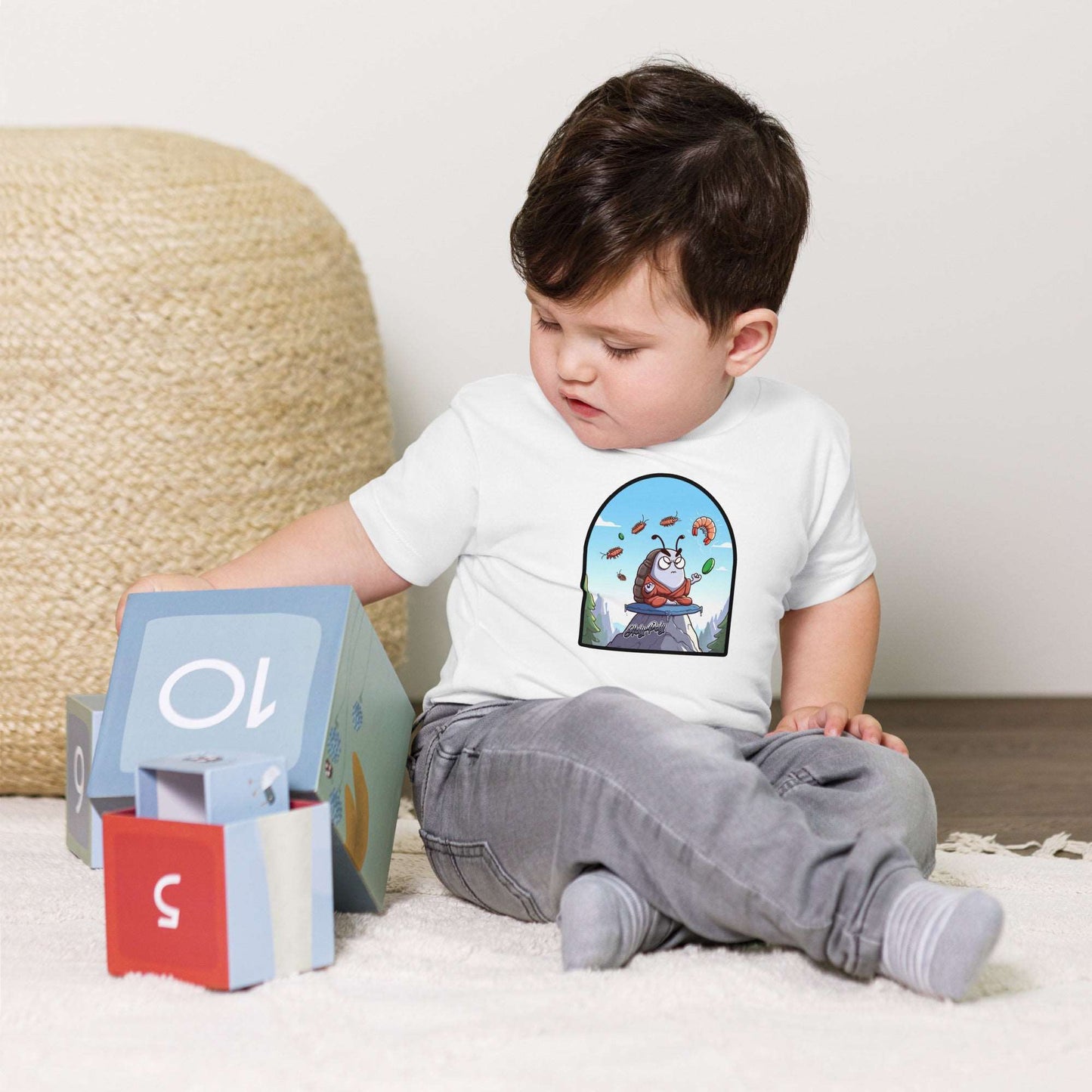 The Angry Monk - Baby Jersey Tee