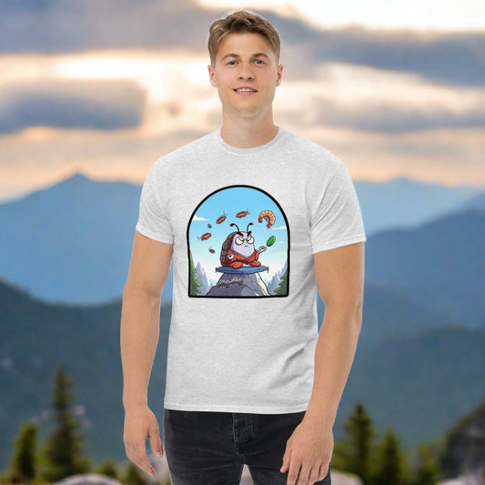 The Isopod Monk Tee by Holy-Poly Isopods (shirt clothing) Angry for sale