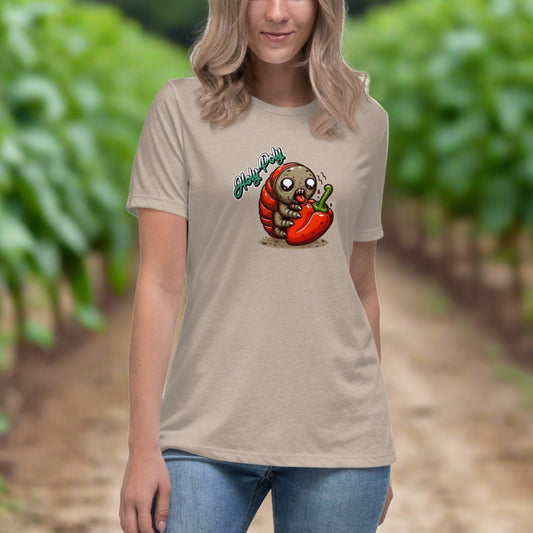 Holy-Poly Isopods exclusive roly poly womens top shirt clothing for sale brings the heat hit pepper chile funny tee t-shirt