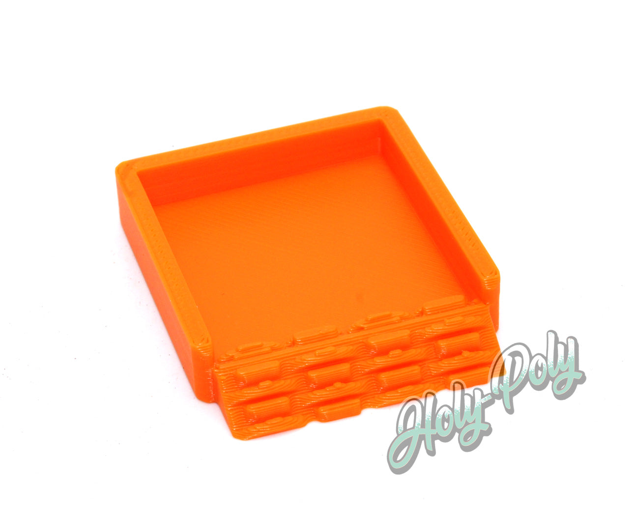 Holy-Poly Isopods exclusive - Pumpkin Orange Feeding Tray dish