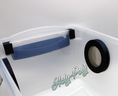 Holy-Poly Isopods Posh Bin Enclosure Vents plugs Filters