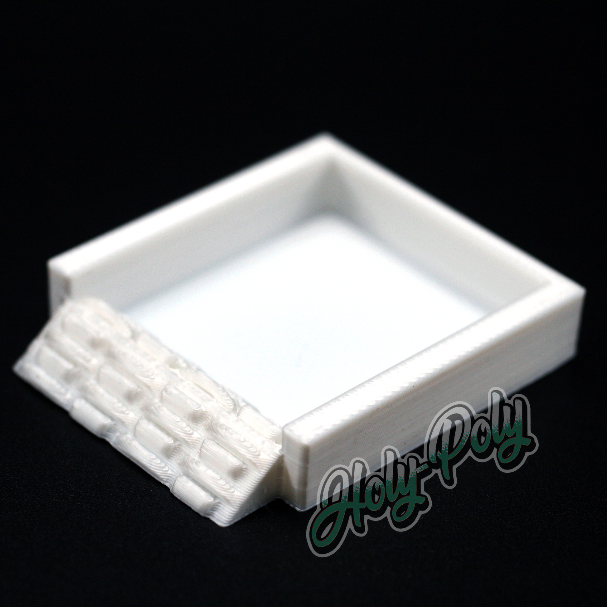 Holy-Poly Isopods exclusive - White Feeding Tray dish