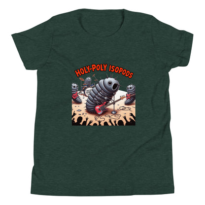 Holy-Poly Rocks!!! isopod kids t-shirt, color option