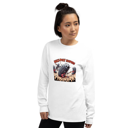 Holy-Poly Rocks!!! isopod long sleeve shirt, alternate view