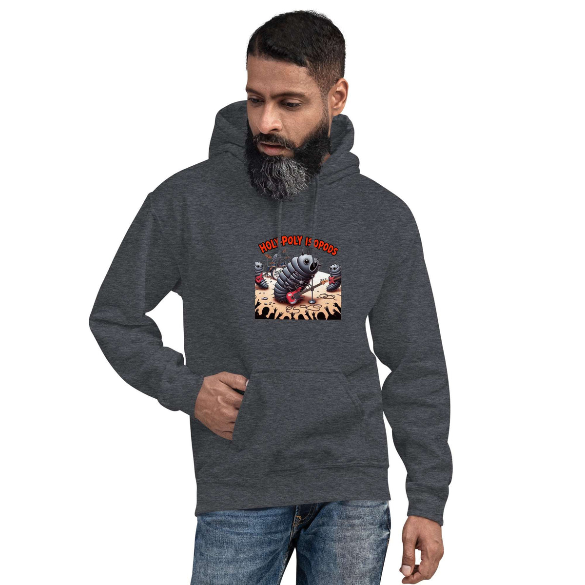 Holy-Poly Rocks!!! isopod hoodie, color option