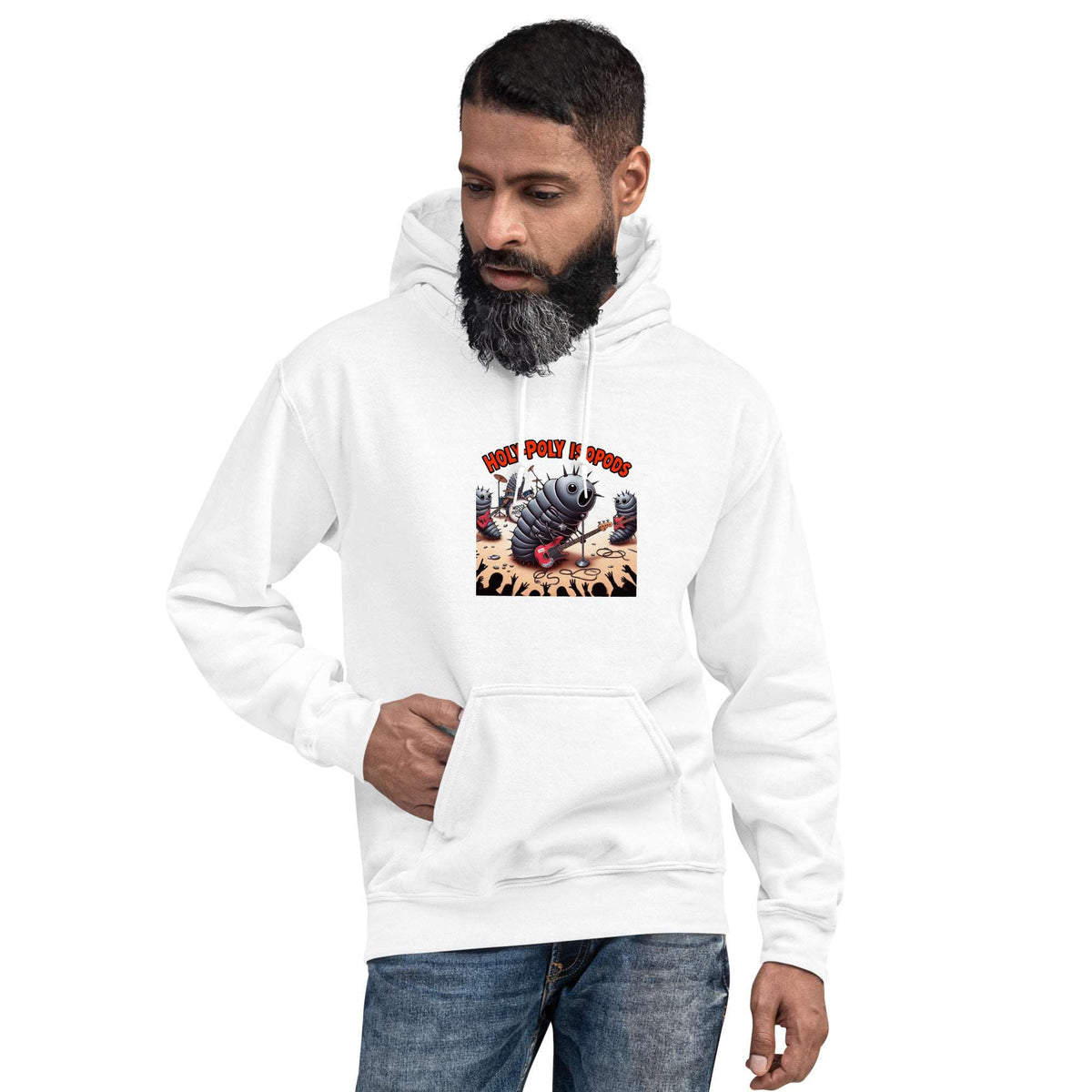 Holy-Poly Rocks!!! isopod hoodie, color option