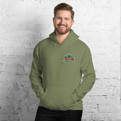 Holy-Poly Isopods logo hoodie, color option