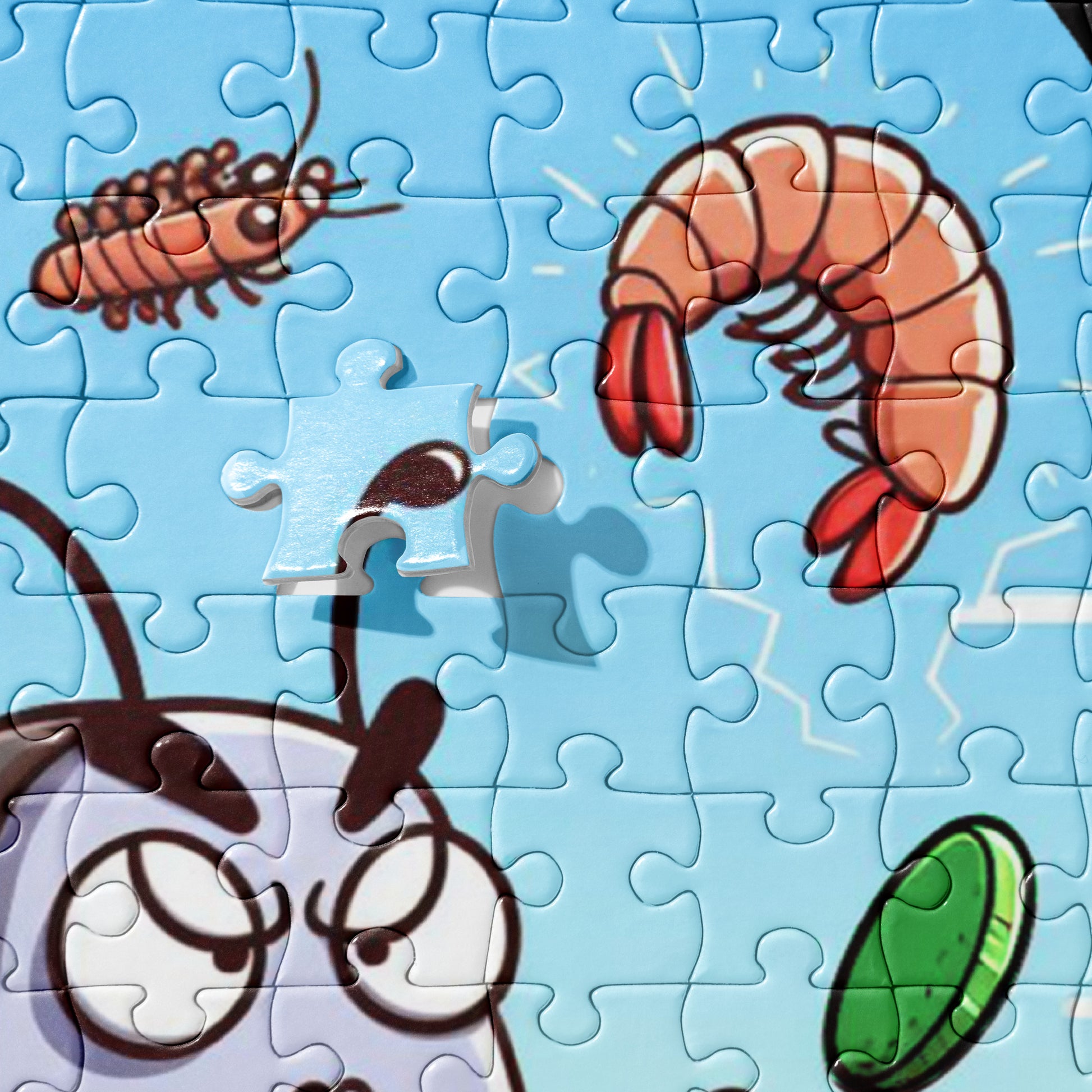 The Angry Monk - Jigsaw puzzle – Holy-Poly Isopods
