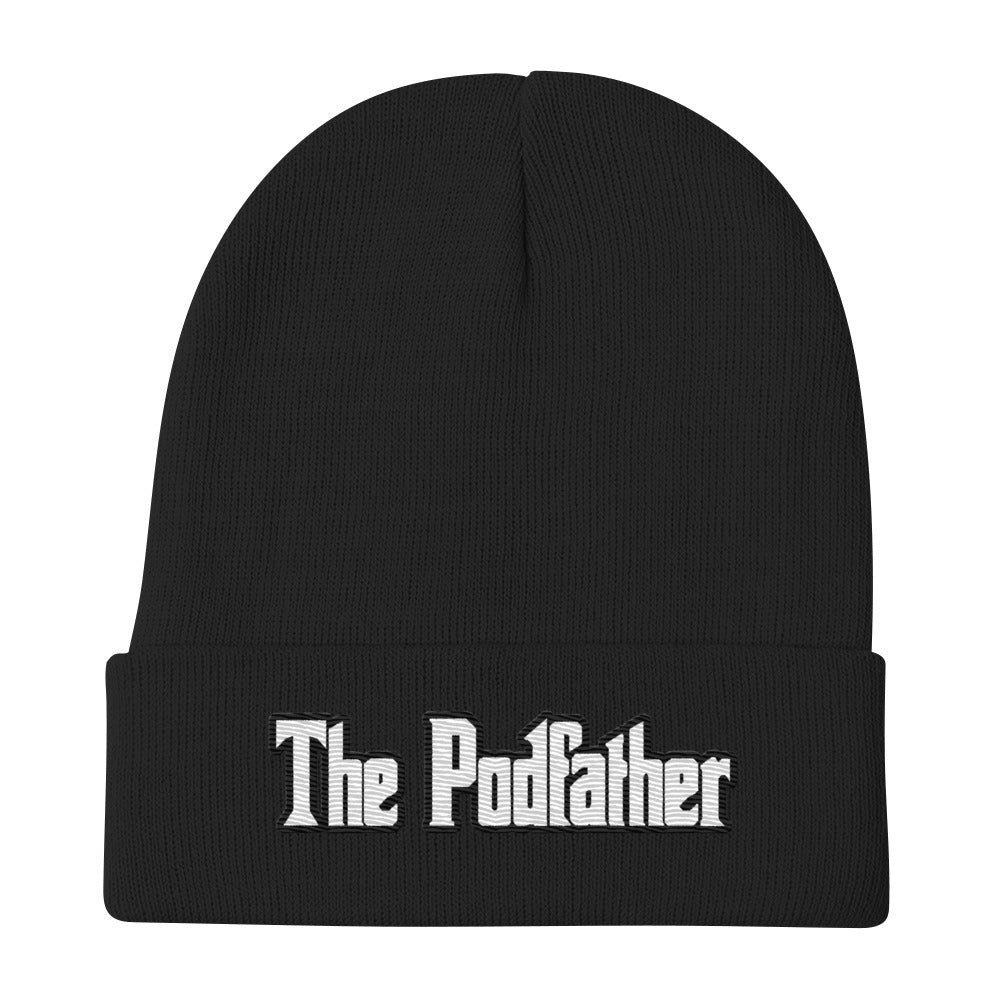 Holy-Poly Isopods exclusive "The Podfather" Beanie for Isopod Lovers