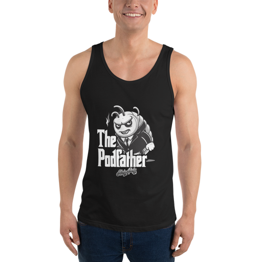 Holy-Poly Isopods - The Podfather Black Tank Top