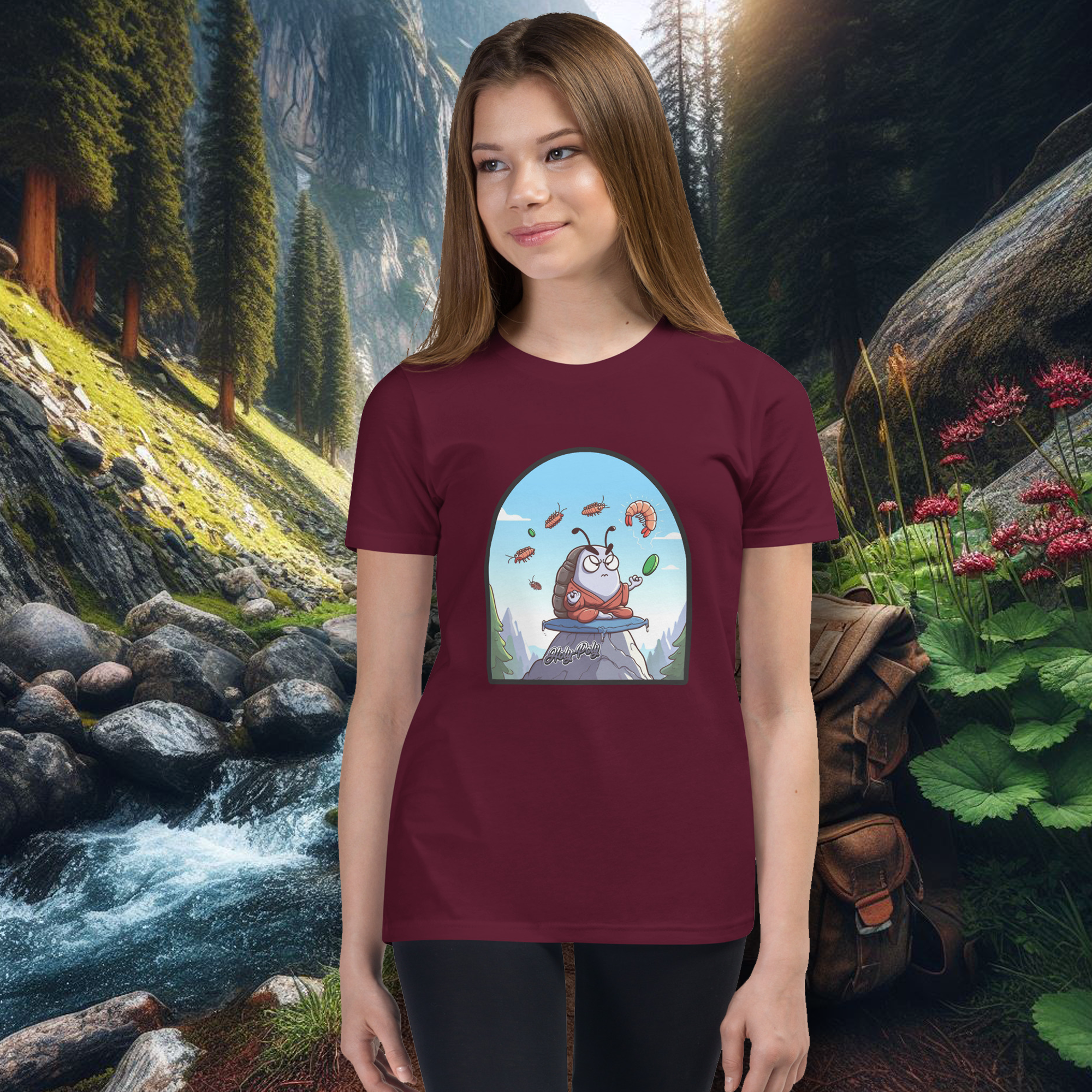 The Angry Monk - Kids Tee – Holy-Poly Isopods