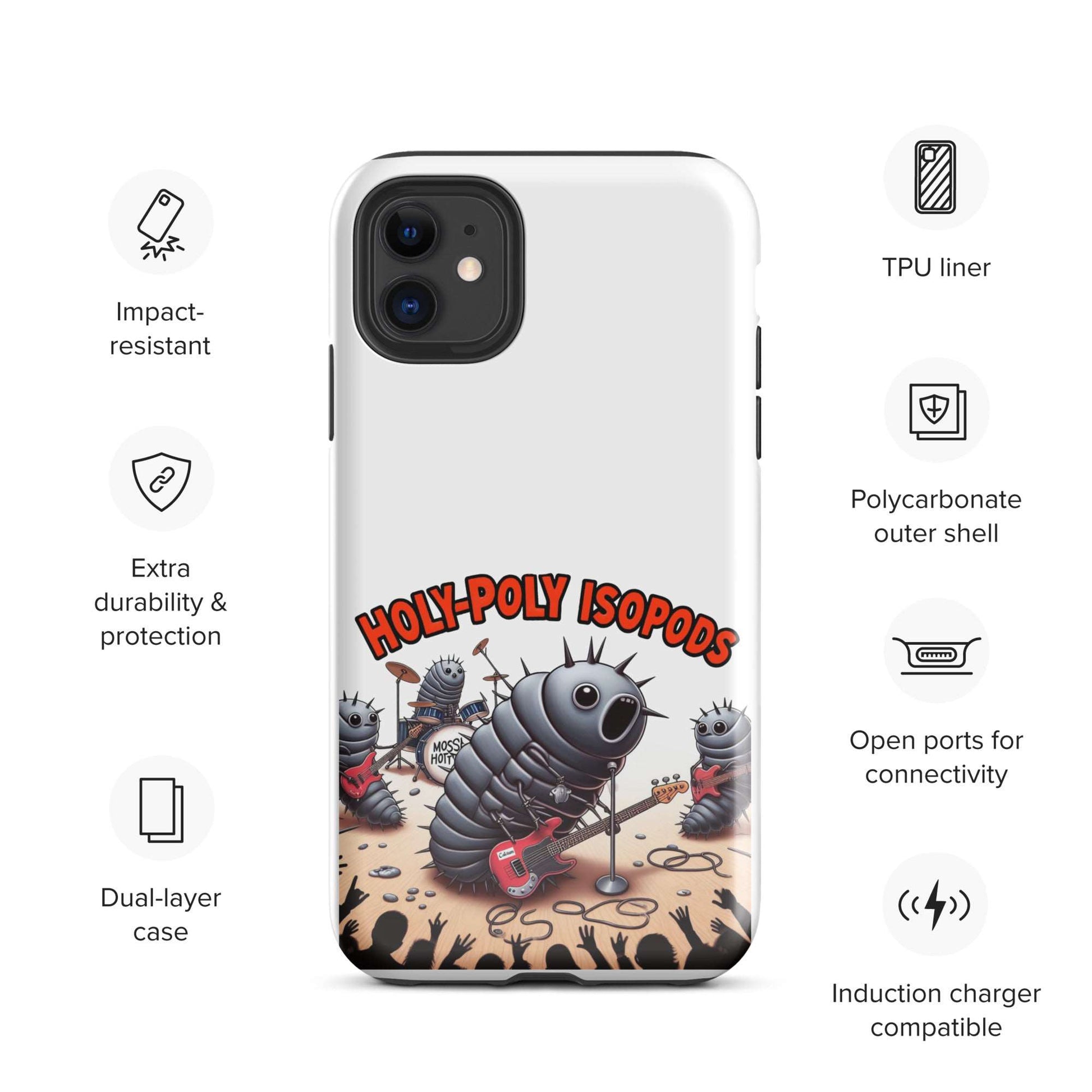 Holy-Poly Rocks!!! - Tough Case for iPhone®