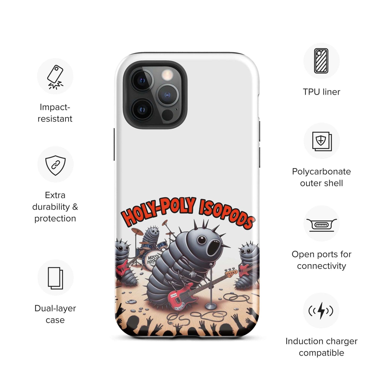 Holy-Poly Rocks!!! - Tough Case for iPhone®