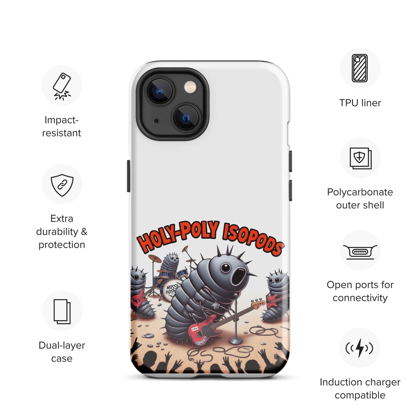 Holy-Poly Rocks!!! - Tough Case for iPhone®