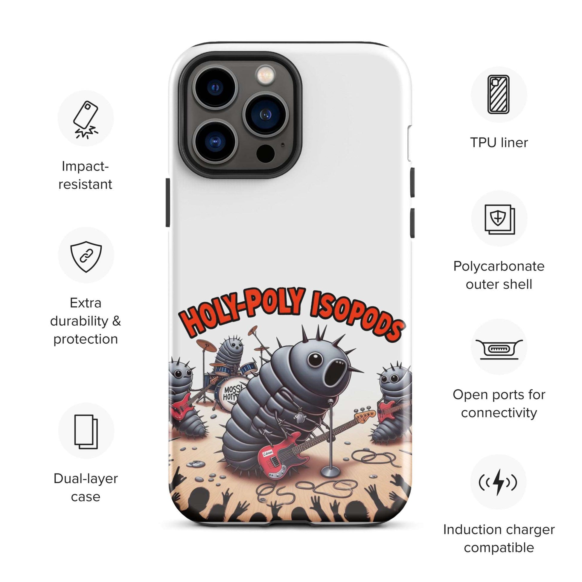 Holy-Poly Rocks!!! - Tough Case for iPhone®