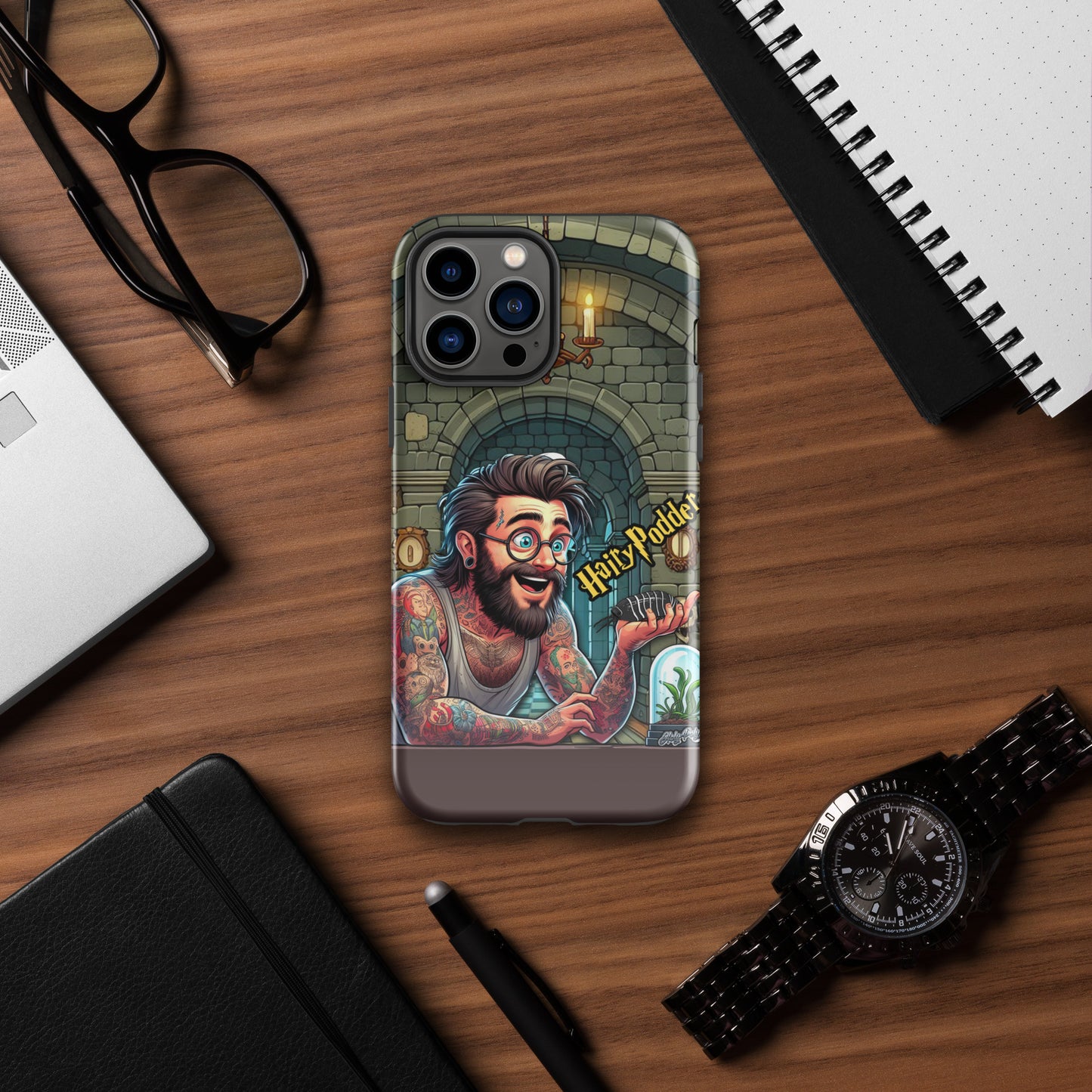 Hairy Podder Tough Case for iPhone®