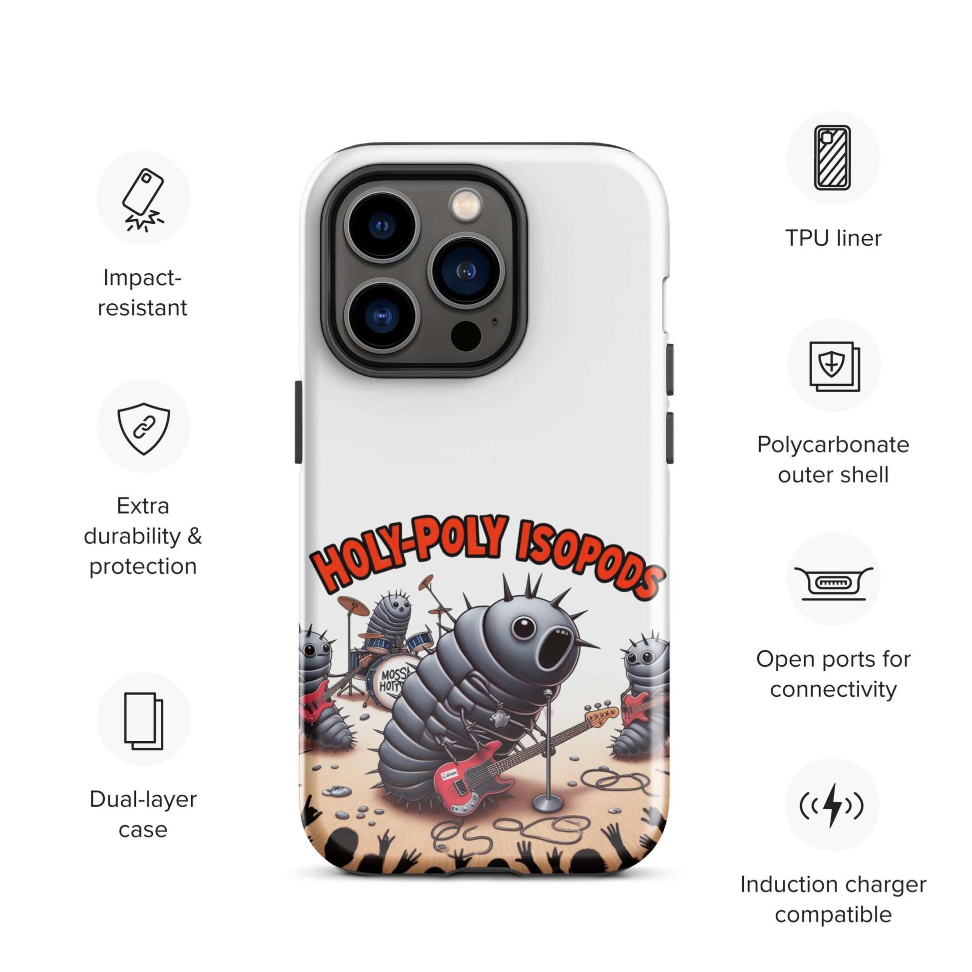 Holy-Poly Rocks!!! - Tough Case for iPhone®