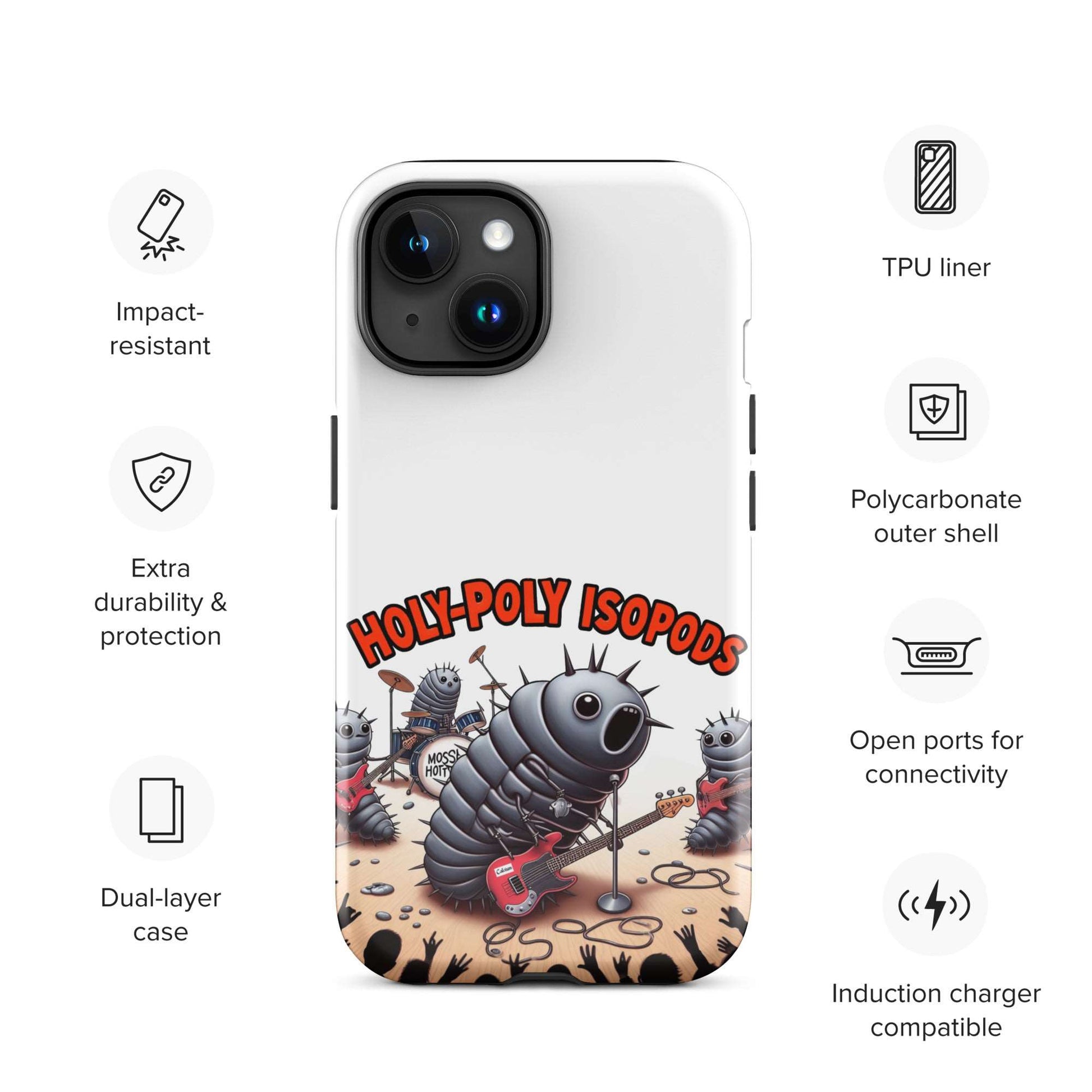 Holy-Poly Rocks!!! - Tough Case for iPhone®