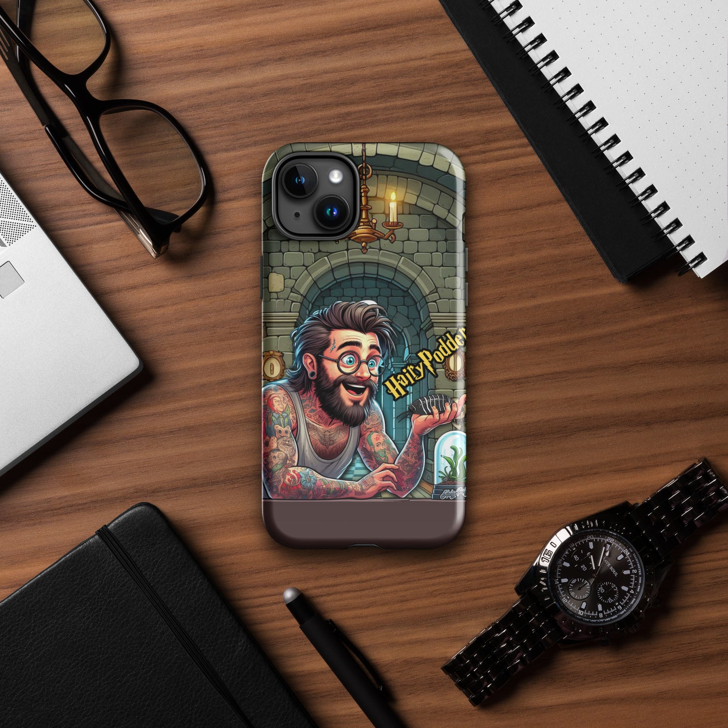 Hairy Podder Tough Case for iPhone®