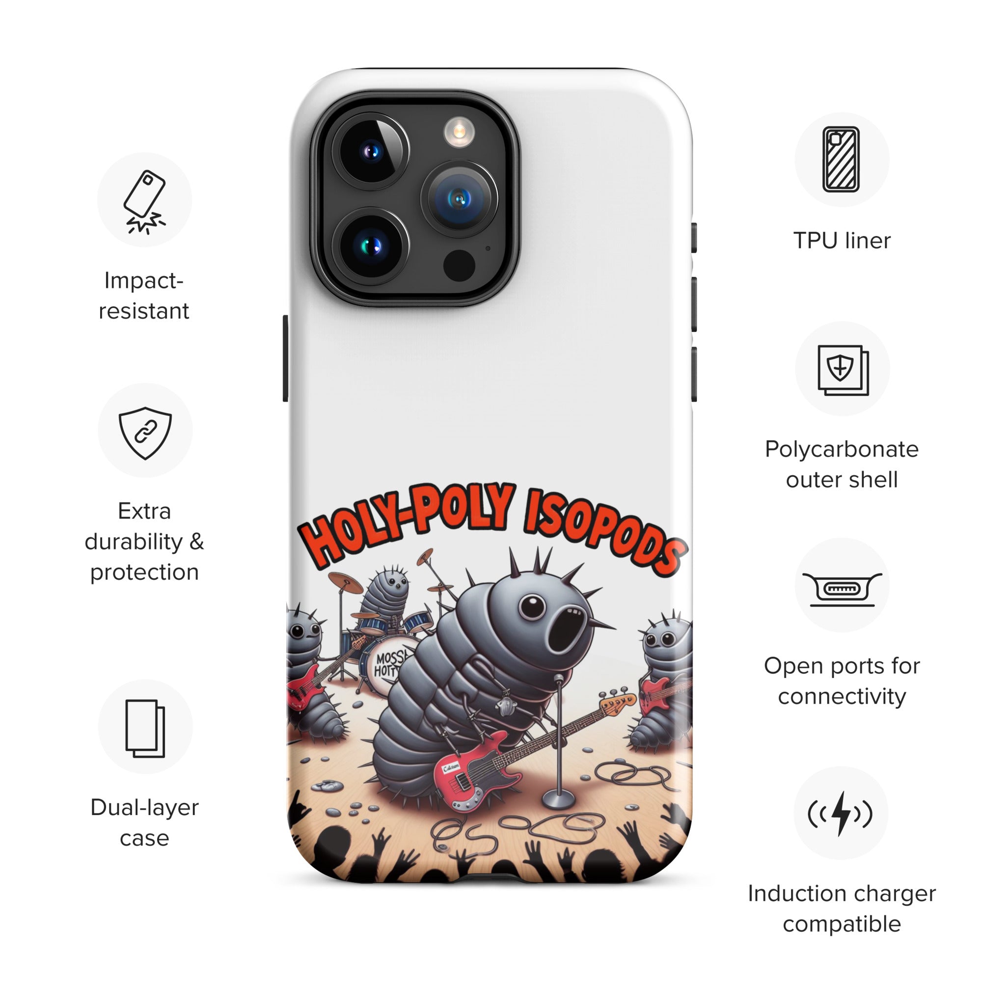 Isopod Themed Phone Cases Holy Poly Isopods